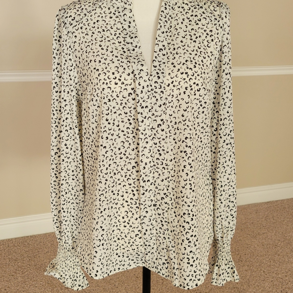 Animal Print Blouse